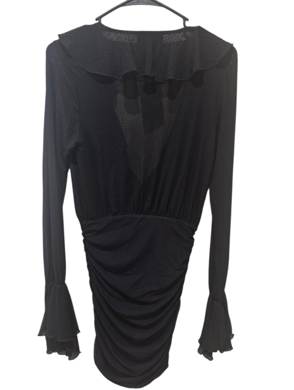 NWT Michael Costello X Revolve Mavis Ruffle Mini Dress XS - Picture 5 of 12